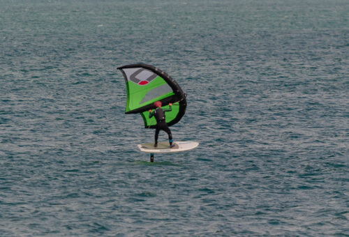 windsurfer off goodrington