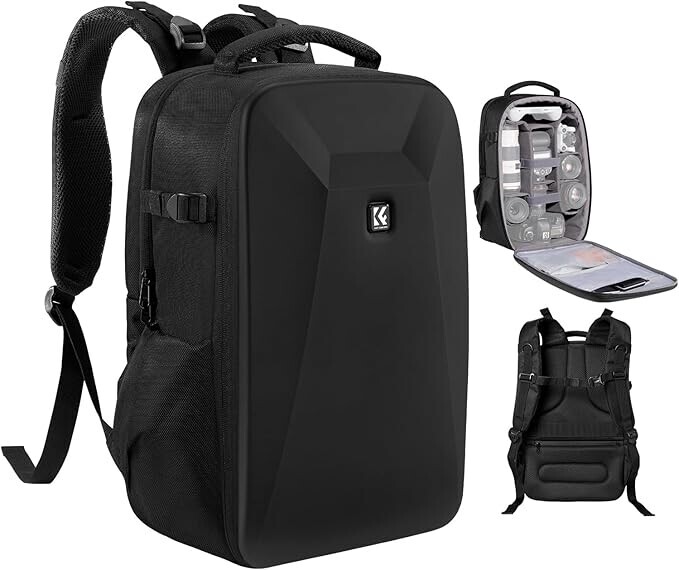 Backpack style camera bag